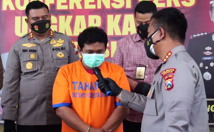 Pungli PTSL, Kades Klantingsari Di-OTT Tim Saber Pungli Satreskrim Polresta Sidoarjo