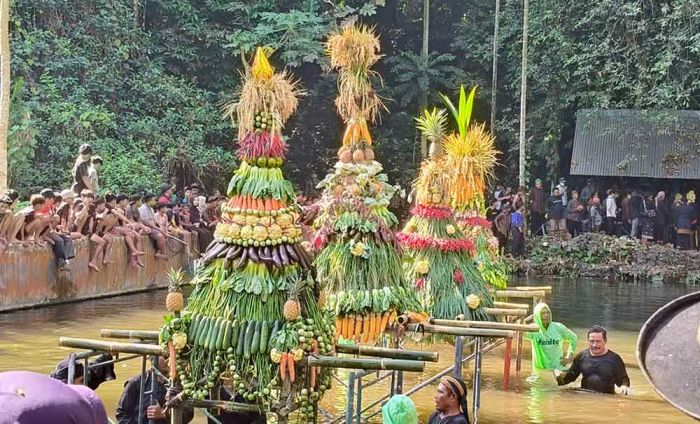 Pemdes Jarak Gelar Kebur Ubalan dan Sedekah Hasil Bumi di Kawasan Wisata Ubalan Kediri Pemdes Jarak Gelar Kebur Ubalan dan Sedekah Hasil Bumi di Kawasan Wisata Ubalan Kediri