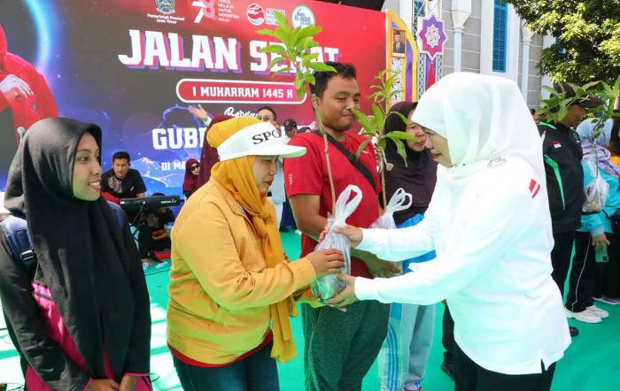 Awal Tahun 1445 H, Gubernur Khofifah Bagikan 1.445 Bibit Pohon untuk Masyarakat Awal Tahun 1445 H, Gubernur Khofifah Bagikan 1.445 Bibit Pohon untuk Masyarakat
