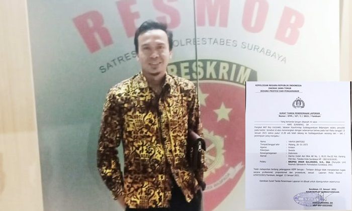 Kasus Yahya Santoso Tetap Mendapat Perhatian Propam Polda Jatim