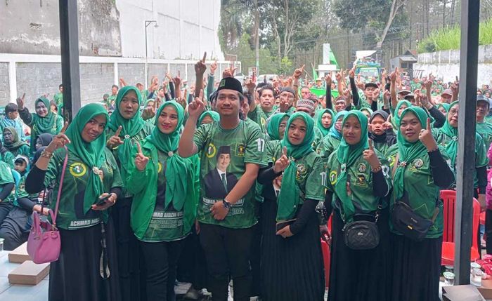 Jelang Masa Tenang, Caleg PPP Kumpulkan Ratusan Relawan Jelang Masa Tenang, Caleg PPP Kumpulkan Ratusan Relawan