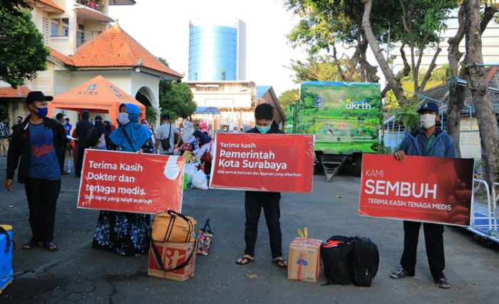 Tambah 62, Pasien Sembuh Covid-19 di Surabaya Tembus 4.494 Orang Tambah 62, Pasien Sembuh Covid-19 di Surabaya Tembus 4.494 Orang