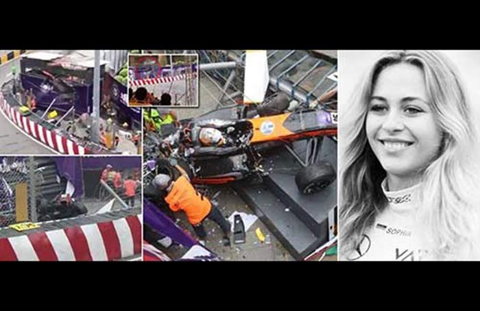 Pembalap Formula 3 yang masih ABG Asal Jerman Nyungsep ke Tribun Fotografer Pembalap Formula 3 yang masih ABG Asal Jerman Nyungsep ke Tribun Fotografer
