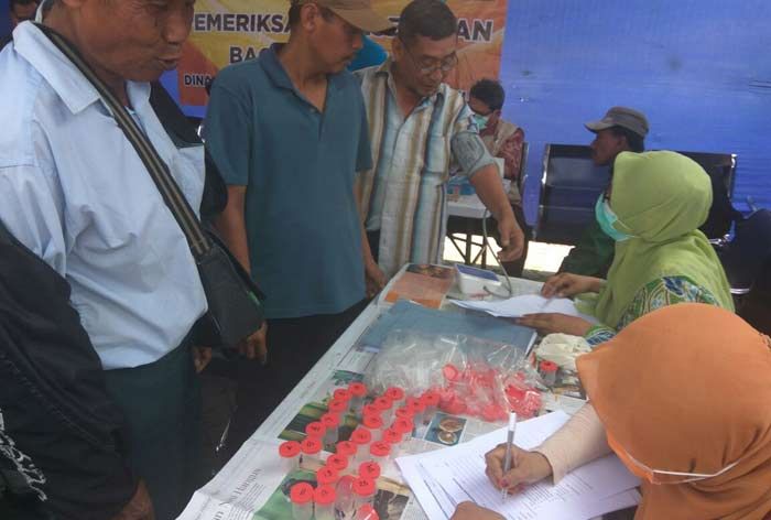 Jelang Arus Mudik Lebaran, Sopir Bus Bungurasih Sidoarjo Dites Bebas Narkoba