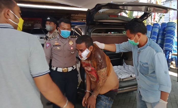 Satu Pelaku Curanmor di Sidokerto Sidoarjo Tertangkap Warga, Babak Belur Dihajar Massa