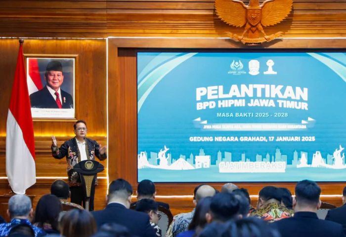 Ini Pesan Pj Gubernur Adhy saat Hadiri PelantikanBPD HIPMI Jatim periode 2025-2028 Ini Pesan Pj Gubernur Adhy saat Hadiri PelantikanBPD HIPMI Jatim periode 2025-2028