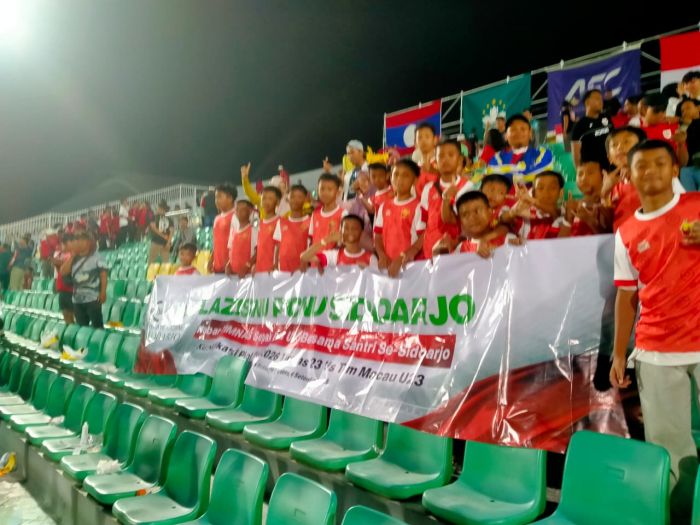 Lazisnu PCNU Sidoarjo Ajak Santri Kurang Mampu untuk Nonton Langsung Timnas U-23