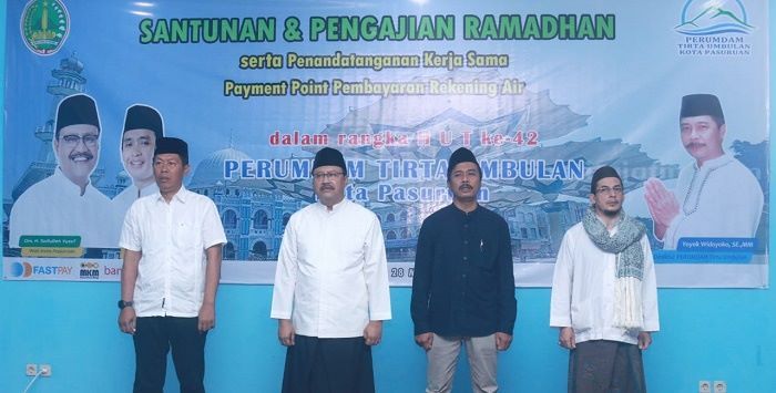 HUT Perumda Tirta Umbulan, Gus Ipul: Ketersediaan Air Bersih Salah Satu Indikator Kesejahteraan