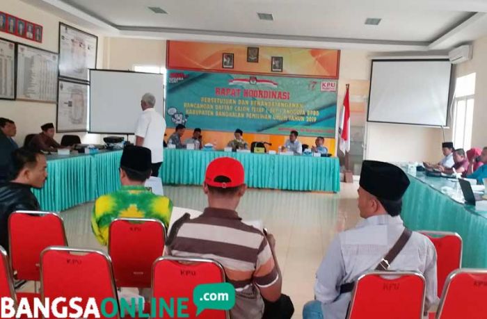 KPU Bangkalan Tetapkan 450 DCT Pileg 2019, 8 Bacaleg Tercoret