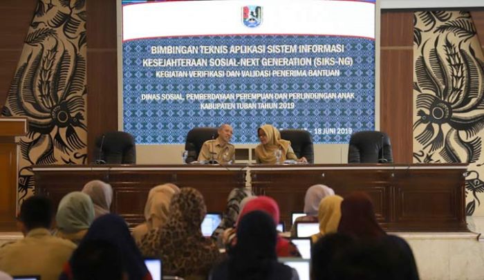 Petugas Pendata Kemiskinan di Tuban Dibimtek