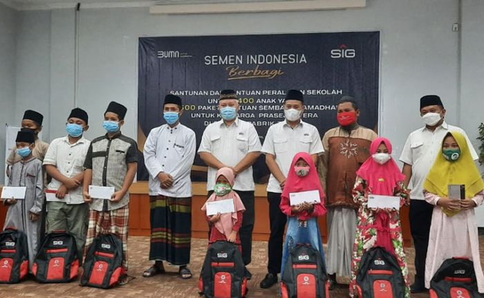 Gerakan Ramadhan Berbagi, SIG Salurkan Ribuan Sembako dan Santuni Anak Yatim Gerakan Ramadhan Berbagi, SIG Salurkan Ribuan Sembako dan Santuni Anak Yatim