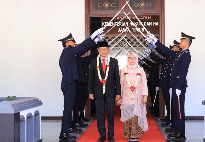 Imam Jauhari Purna Tugas, Kemenkumham Jatim Dipimpin Pelaksana Tugas Saefur Rochim