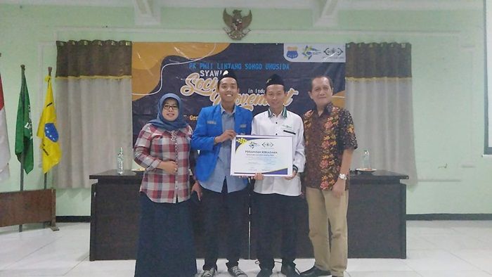 PMII Unusida Gandeng LAZISNU Sidoarjo Wujudkan Program Abdi