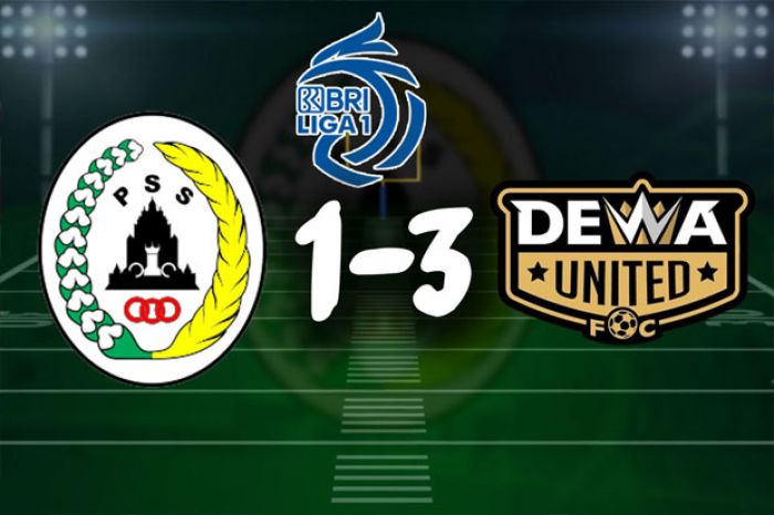 Hasil Liga 1: Dewa United Bekuk PSS Sleman 3-1