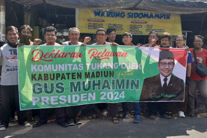 Komunitas Ojol Kabupaten Madiun Dukung Cak Imin Sebagai Capres 2024 Komunitas Ojol Kabupaten Madiun Dukung Cak Imin Sebagai Capres 2024