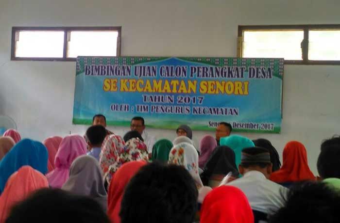 Jelang Ujian, 206 Calon Perangkat Desa di Senori Diberi Bimtek Jelang Ujian, 206 Calon Perangkat Desa di Senori Diberi Bimtek