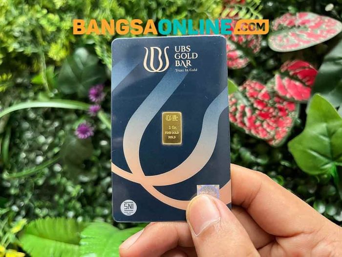 Harga Emas UBS per 16 Februari 2026 Turun, Simak Update Terbarunya Berikut Ini