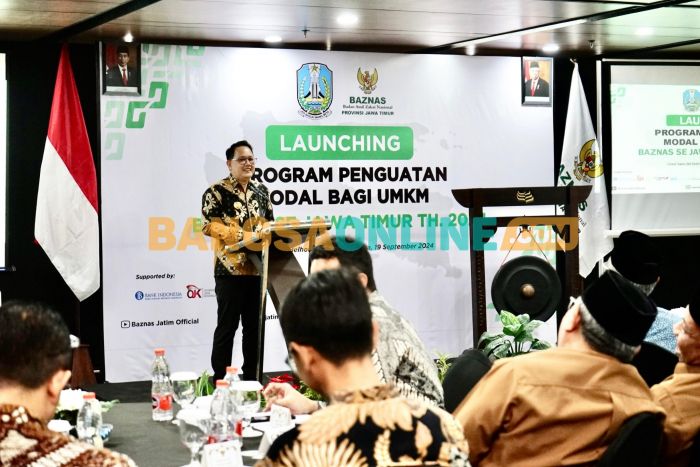 Dihadiri Pj Adhy Karyono, Baznas se-Jatim Luncurkan Program Penguatan Modal UMKM, Ini Skemanya Dihadiri Pj Adhy Karyono, Baznas se-Jatim Luncurkan Program Penguatan Modal UMKM, Ini Skemanya