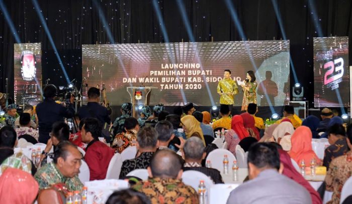 Kapolresta Sidoarjo Hadiri Launching Pilbup Kabupaten Sidoarjo 2020 Kapolresta Sidoarjo Hadiri Launching Pilbup Kabupaten Sidoarjo 2020