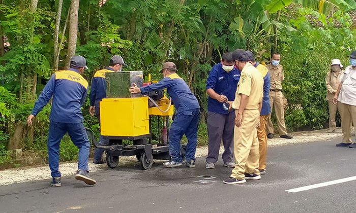 BPK Jatim Gelar Pemeriksaan Proyek Jalan Ngampon-Bendo Trenggalek