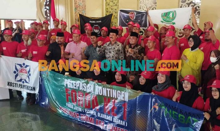 Wakil Bupati Pamekasan Lepas Kontingen Kormi ke Forda Jatim di Malang Wakil Bupati Pamekasan Lepas Kontingen Kormi ke Forda Jatim di Malang