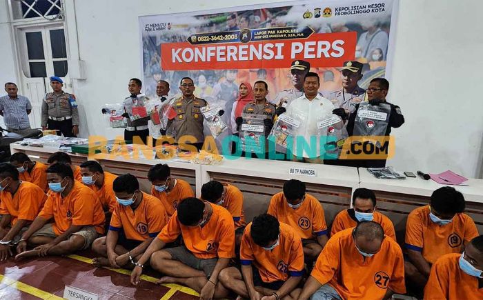 3 Bulan Terakhir, Polres Probolinggo Kota Rilis Puluhan Tersangka Kriminal 3 Bulan Terakhir, Polres Probolinggo Kota Rilis Puluhan Tersangka Kriminal
