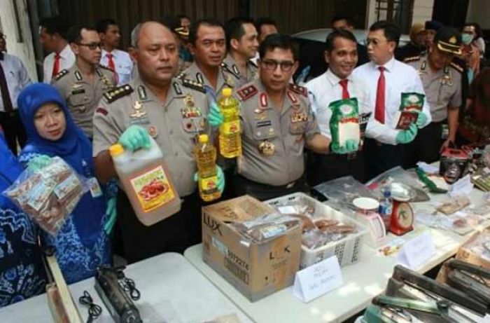 Kapolda Jatim Apresiasi Hasil Ungkap Kasus Tim Satgas Pangan Polrestabes Surabaya