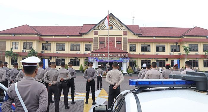 Begini Penjelasan Kapolres Pasuruan saat Pimpin Apel Gelar Pasukan Operasi Patuh Semeru 2022 Begini Penjelasan Kapolres Pasuruan saat Pimpin Apel Gelar Pasukan Operasi Patuh Semeru 2022