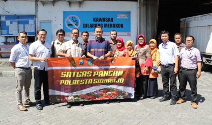 Jaga Stabilitas Harga Bahan Pokok, Satgas Pangan Polresta Sidoarjo Sidak Pasar Jaga Stabilitas Harga Bahan Pokok, Satgas Pangan Polresta Sidoarjo Sidak Pasar
