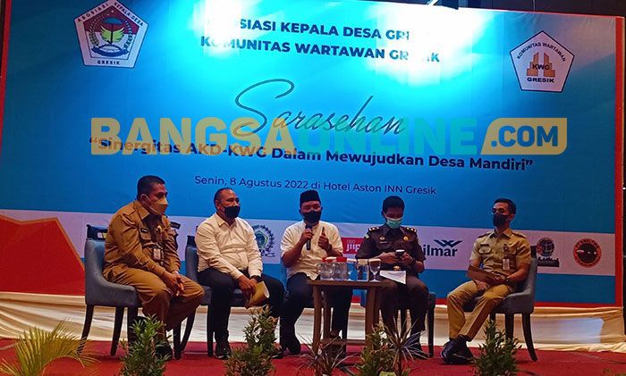 Ketua DPRD Gresik Hingga Kepala DPMD Ajak Kades Totalitas Wujudkan Desa Mandiri