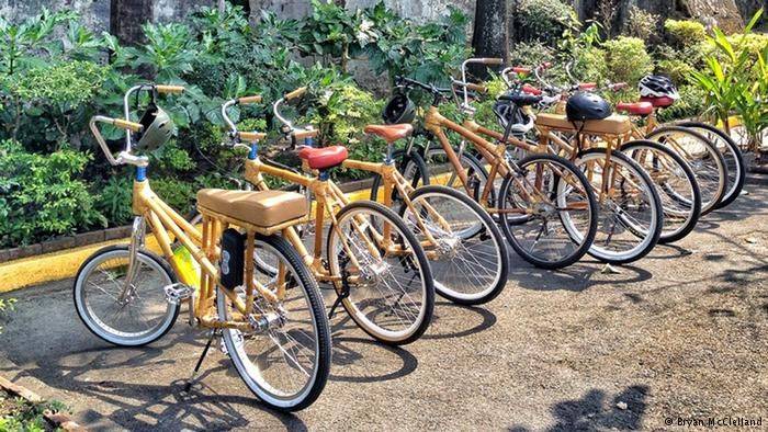 Sepeda Bambu Jadi Tren Dunia