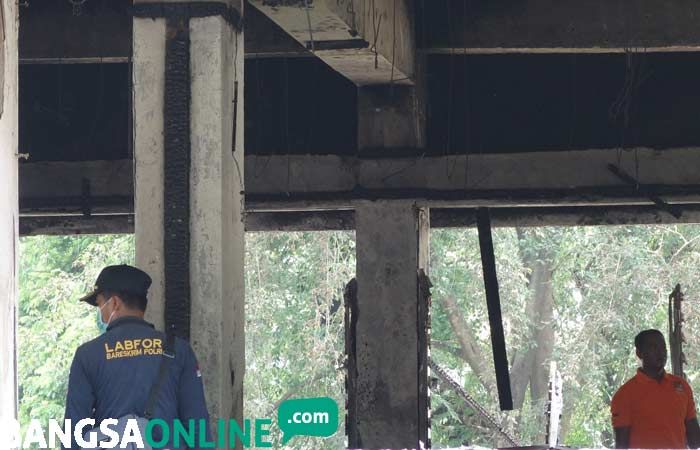 Selidiki Penyebab Kebakaran Undar Jombang, Tim Labfor dari Surabaya Diterjunkan