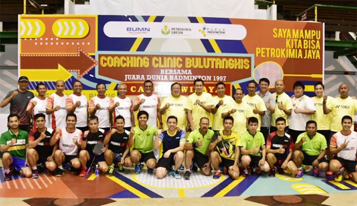 Kepala Bappenas dan Chandra Wijaya Semangati Peserta Coaching Clinic PB PG Kepala Bappenas dan Chandra Wijaya Semangati Peserta Coaching Clinic PB PG