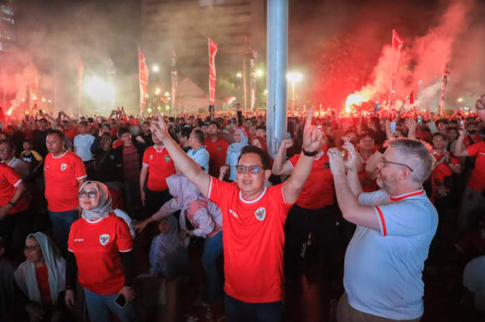 Pemprov Jatim Gelar Nobar Semifinal Piala Asia, Pj Adhy Puji Perkembangan Timnas U-23