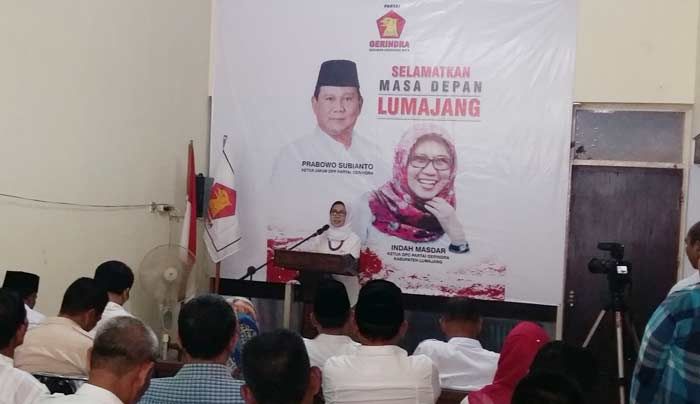 Ditunjuk Jadi Ketua DPC Gerindra Lumajang, Indah Amperawati Targetkan Kuasai Kursi Parlemen Ditunjuk Jadi Ketua DPC Gerindra Lumajang, Indah Amperawati Targetkan Kuasai Kursi Parlemen