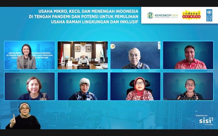 Indosat, UNDP, dan Kementerian Koperasi UKM Lakukan Survei Kinerja di Masa Pandemi bagi UMKM