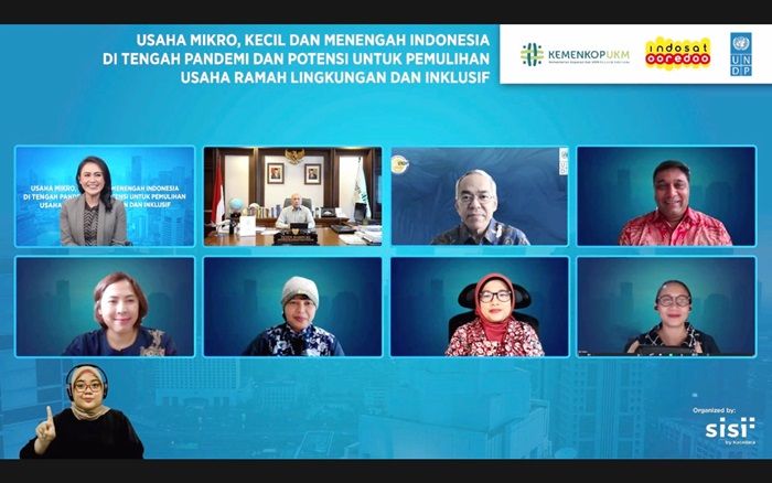 Indosat, UNDP, dan Kementerian Koperasi UKM Lakukan Survei Kinerja di Masa Pandemi bagi UMKM Indosat, UNDP, dan Kementerian Koperasi UKM Lakukan Survei Kinerja di Masa Pandemi bagi UMKM