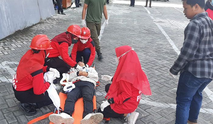 BPBD Pamekasan Gelar Simulasi Gempa di IAIN Madura BPBD Pamekasan Gelar Simulasi Gempa di IAIN Madura