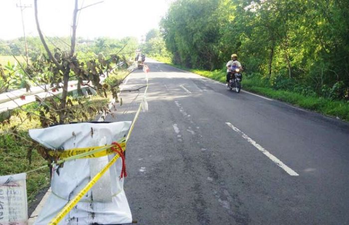 Sempat Ambrol, Plengsengan Ambrol di Kenep Pasuruan Ditangani Dana Tanggap Darurat