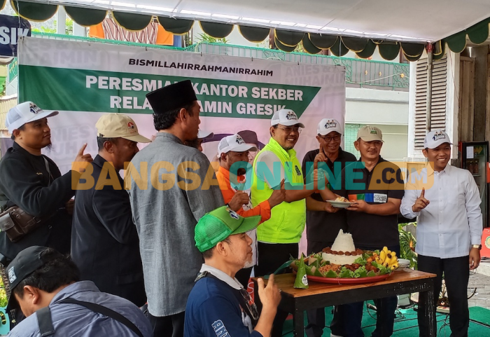 Resmikan Kantor Relawan, Tim Pemenangan Anies-Muhaimin Optimis Menang di Gresik Resmikan Kantor Relawan, Tim Pemenangan Anies-Muhaimin Optimis Menang di Gresik