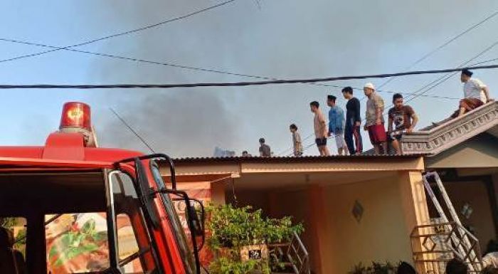 ​Ditinggal Salat Idul Adha, Dua Rumah di Sidoarjo Kebakaran