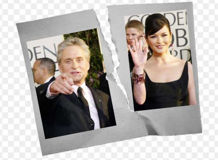 Stres, Michael Douglas Ceraikan Catherine Zeta-Jones Stres, Michael Douglas Ceraikan Catherine Zeta-Jones