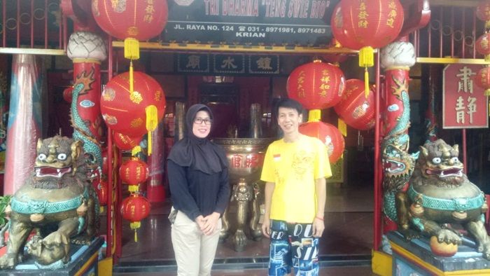 Jelang Imlek, Polresta Sidoarjo Mulai Sterilkan Klenteng Jelang Imlek, Polresta Sidoarjo Mulai Sterilkan Klenteng