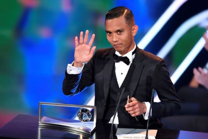 Mohd Faiz Subri, Pemain Malaysia, Sabet Penghargaan FIFA Puskas Award