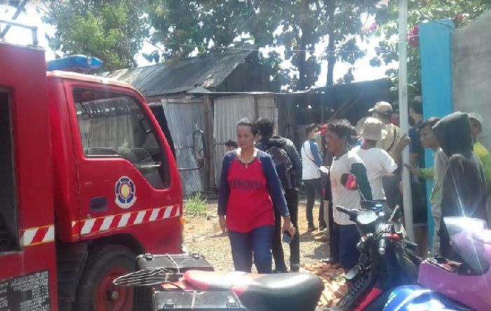 Gudang Kayu Gaharu Terbakar di Probolinggo Gudang Kayu Gaharu Terbakar di Probolinggo
