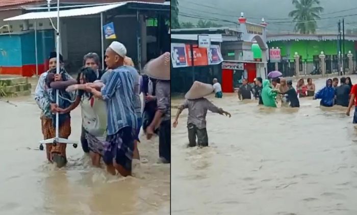 Pamekasan Dilanda Banjir, 11 Pasien Klinik di Kecamatan Pasean Terpaksa Dipulangkan Pamekasan Dilanda Banjir, 11 Pasien Klinik di Kecamatan Pasean Terpaksa Dipulangkan