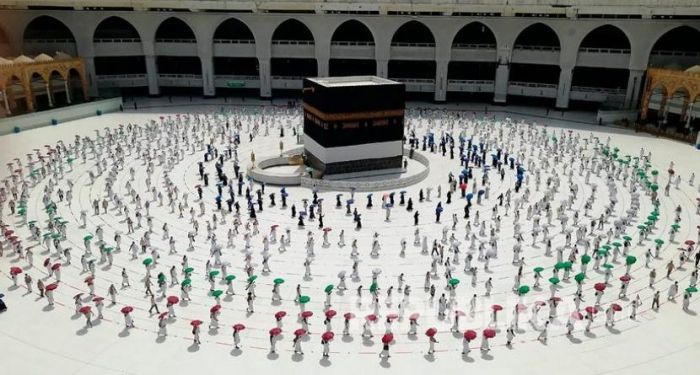 Jemaah Umrah Asal Sulsel Lakukan Pelecehan Seksual saat Tawaf di Masjidil Haram Jemaah Umrah Asal Sulsel Lakukan Pelecehan Seksual saat Tawaf di Masjidil Haram