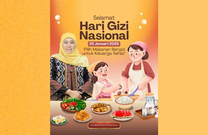 Peringati Hari Gizi Nasional, Khofifah Tekankan Pentingnya Mengkonsumsi Makanan Bergizi Seimbang Peringati Hari Gizi Nasional, Khofifah Tekankan Pentingnya Mengkonsumsi Makanan Bergizi Seimbang