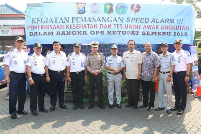 Polda Jatim Pasang Speed Alarm di Terminal Purabaya dan Tanda Black Spot di Frontage Polda Jatim Pasang Speed Alarm di Terminal Purabaya dan Tanda Black Spot di Frontage