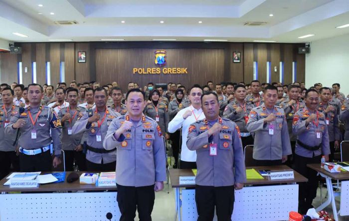 Polres Gresik Gelar Lat Praops Operasi Mantab Brata 2024 Polres Gresik Gelar Lat Praops Operasi Mantab Brata 2024